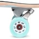 preview thumbnail 7 of 7, 42 in. Geometric Pink Longboard Skateboard Drop Through Deck Complete Maple Cruiser Freestyle, Camber Concave