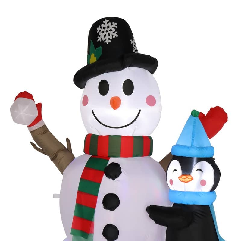 Garden Snowman Decoration - N/A