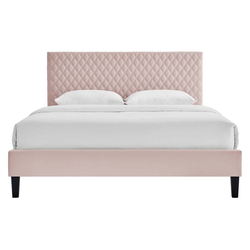 Garcelle Performance Velvet King Platform Bed