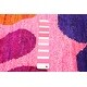 preview thumbnail 7 of 7, ECARPETGALLERY Hand-knotted Opulence Dark Pink Silk Rug - 4'9 x 6'9