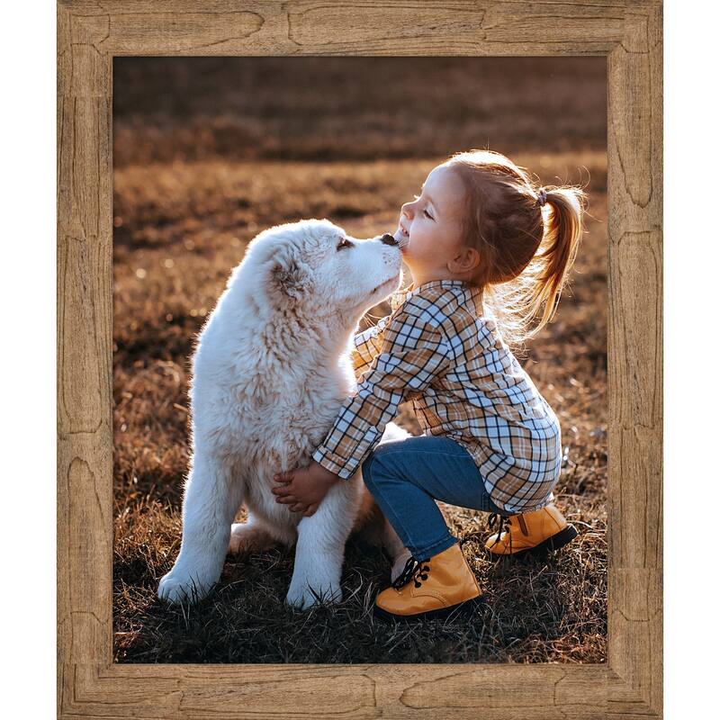 Owl Brown Narrow Framed Picture Frame, Photo Frame - 18x22