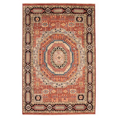 ECARPETGALLERY Hand-knotted Jules Serapi Copper Wool Rug - 9'6 x 14'3