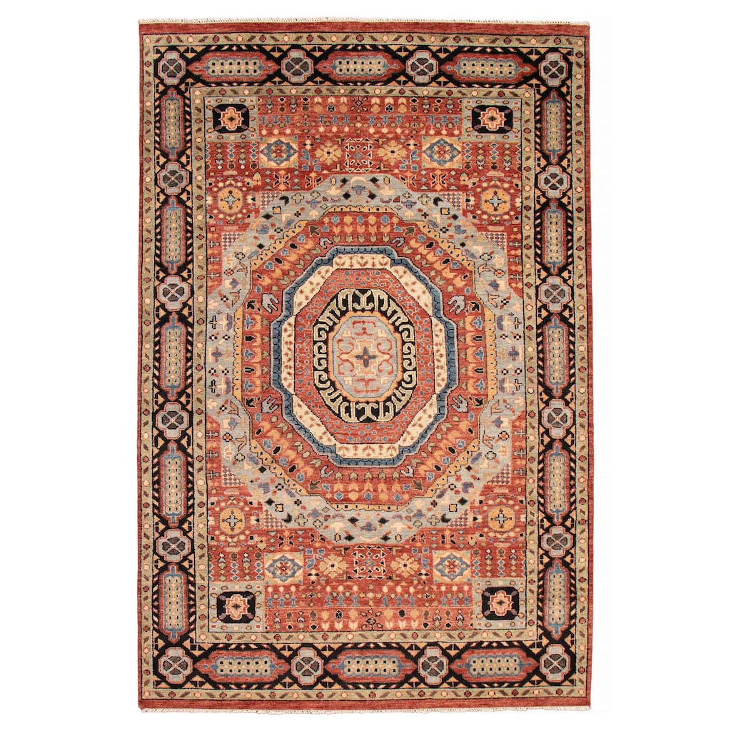 ECARPETGALLERY Hand-knotted Jules Serapi Copper Wool Rug - 9'6 x 14'3