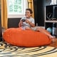 preview thumbnail 38 of 75, Jaxx 4 ft Cocoon Kids Bean Bag Chair and Crash Pad
