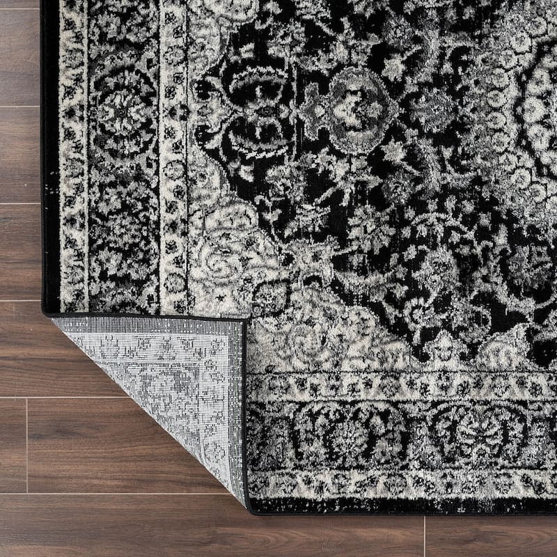 World Rug Gallery Traditional Oriental Medallion Area Rug