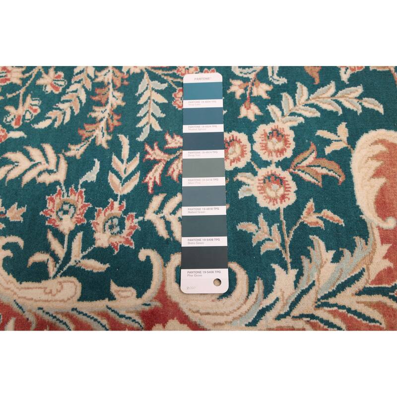 ECARPETGALLERY Hand-knotted Pako Persian 18 Of 20 Green Wool Rug - 9'1 x 12'1