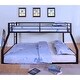 preview thumbnail 9 of 11, Drella Transitional Metal Bunk Bed with Ladder by Furniture of America
