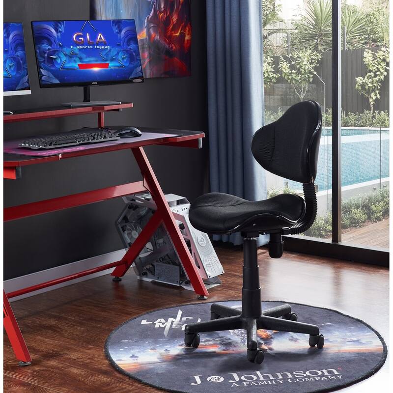JJS Ergonomic Mesh Office Chair Adjustable Lumbar Support Computer Desk Chair