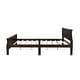 preview thumbnail 44 of 60, Harper & Bright Designs Wood Twin Sleigh Bed with Headboard and Footboard