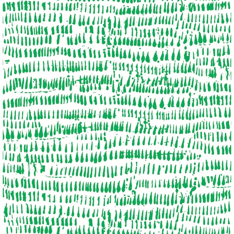A-Street Prints Runes Green Brushstrokes Wallpaper