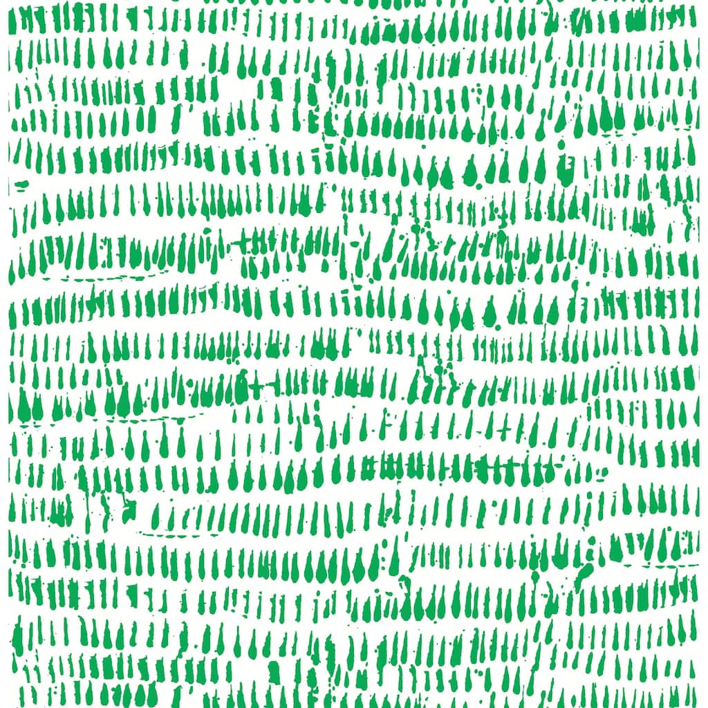 A-Street Prints Runes Green Brushstrokes Wallpaper