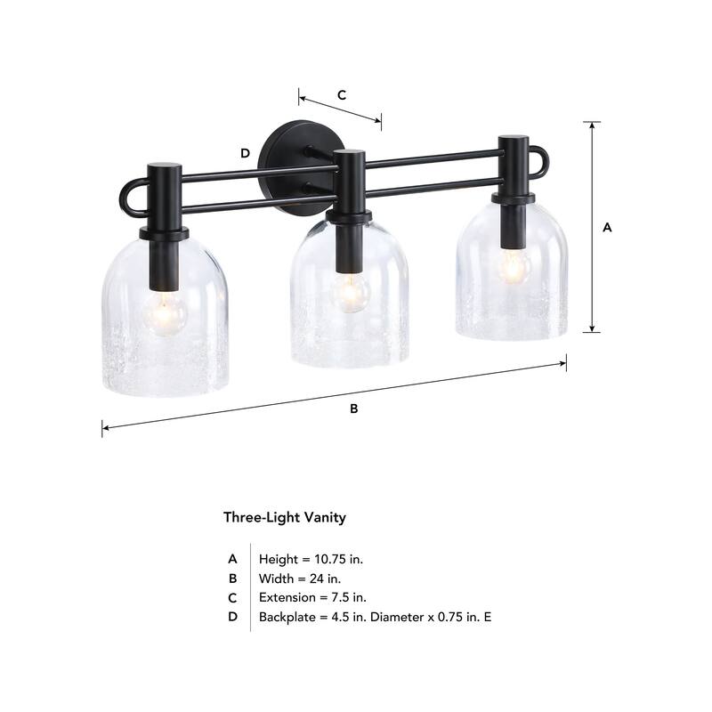 Designers Fountain D343C-3B Astra 3 Light 24" Wide Vanity Light