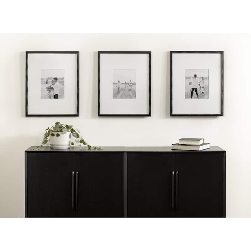 Kate and Laurel Adlynn Beaded Photo Frame Set