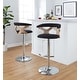 preview thumbnail 141 of 141, Carson Carrington Viby Adjustable Bar Stool with Rounded T Footrest (Set of 2)