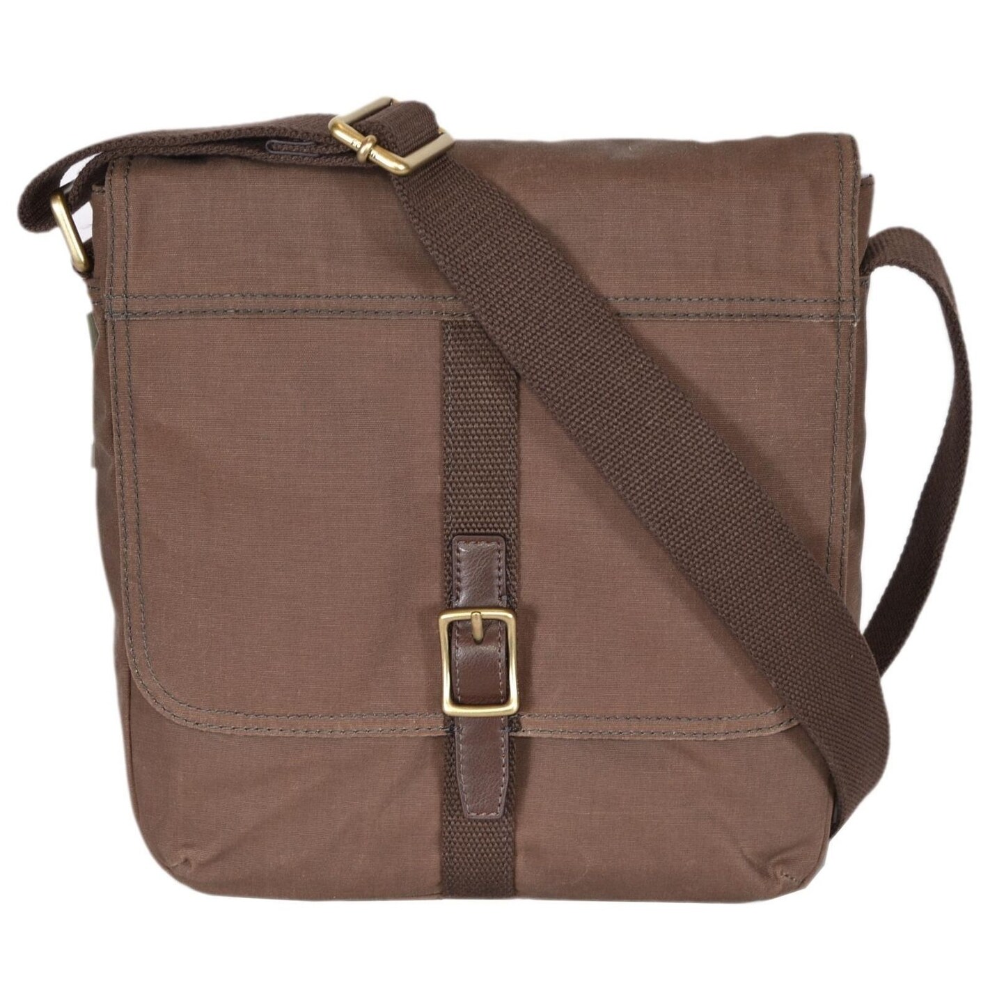 fossil canvas messenger bag