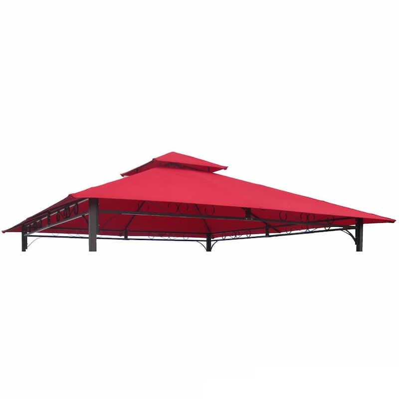 St. Kitts Replacement Canopy for YF-3136B Gazebo - 10 x 10 - Ruby Red