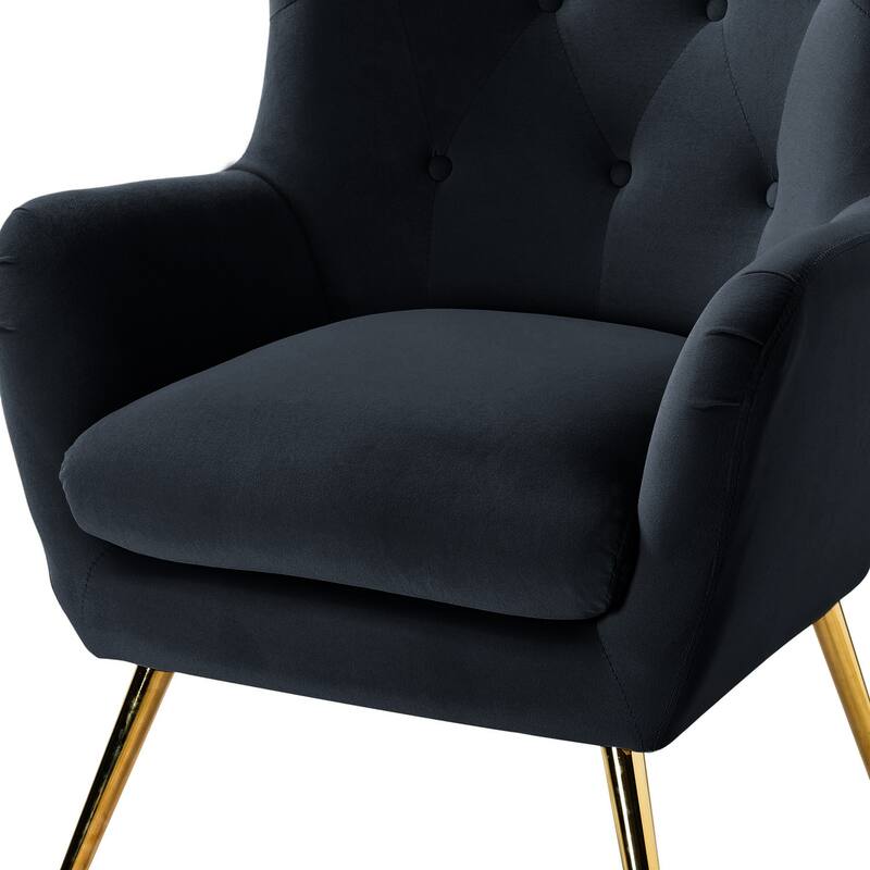 Eusebio Two Pieces Living Room Set with Metal Legs by HULALA HOME