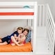 preview thumbnail 20 of 30, Max and Lily Twin over Twin Staircase Bunk