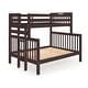 preview thumbnail 24 of 26, Taylor & Olive Trillium Twin over Full Bunk Bed with End Ladder