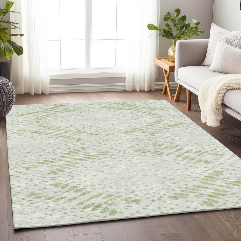 Premium Washable Super Soft Modern Brinley Mayfield Rug