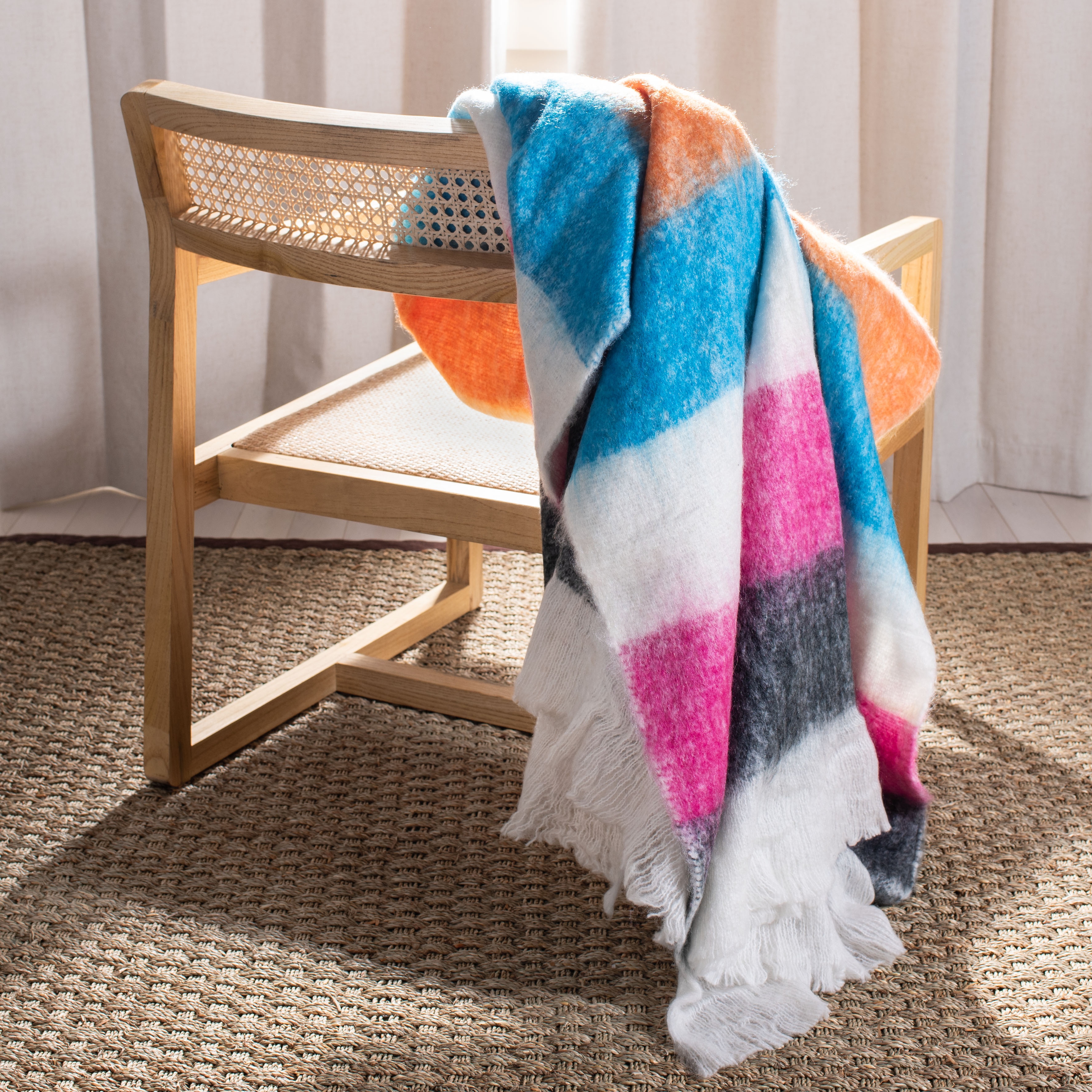 Barefoot dreams striped blanket clearance