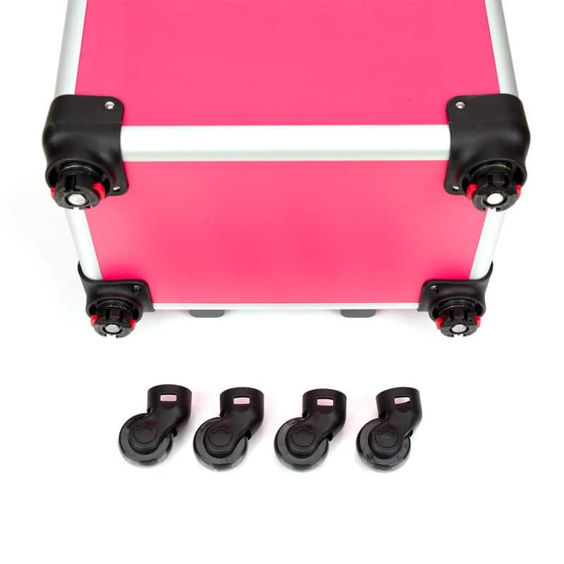 3 in 1 Aluminum Cosmetic Makeup Case Tattoo Box - N/A