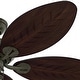preview thumbnail 9 of 8, Hunter 54" Bayview Outdoor Ceiling Fan with Pull Chain - Tropical - DAMP RATED!