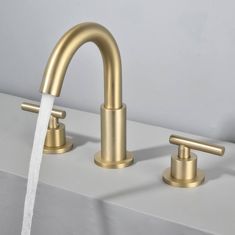 Clihome 8 Inch Widespread Bathroom Sink Faucet