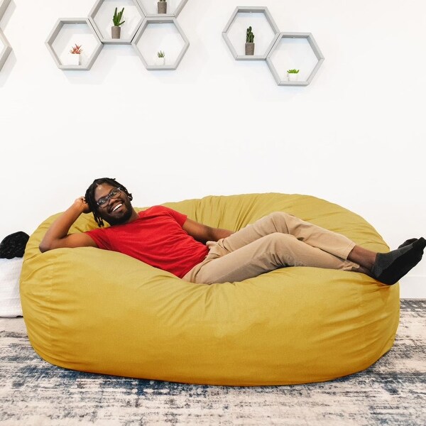Big Joe XXL Fuf Bean Bag Chair Removable Cover On Sale Bed Bath Beyond 8847087