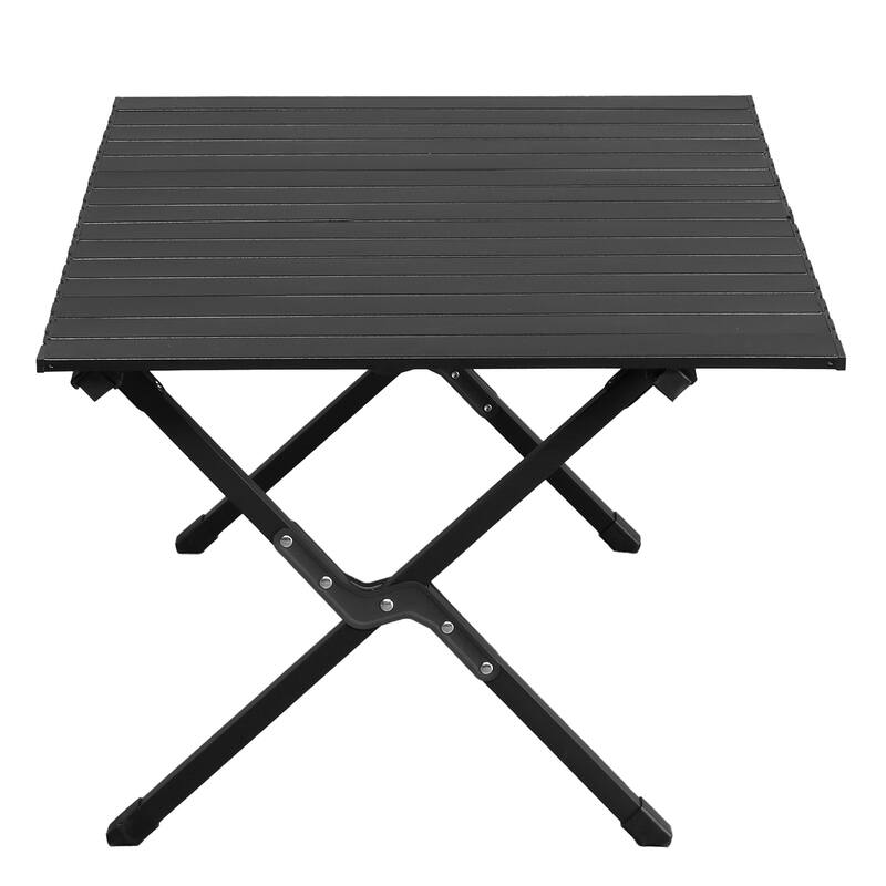 Folding Camping Table Portable Picnic Table, Lightweight Roll-up Side Table for Outdoor Hiking, Travel, Backyard BBQ,