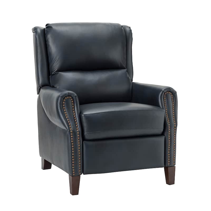 Alicia 32.68" Wide Genuine Leather Manual Recliner