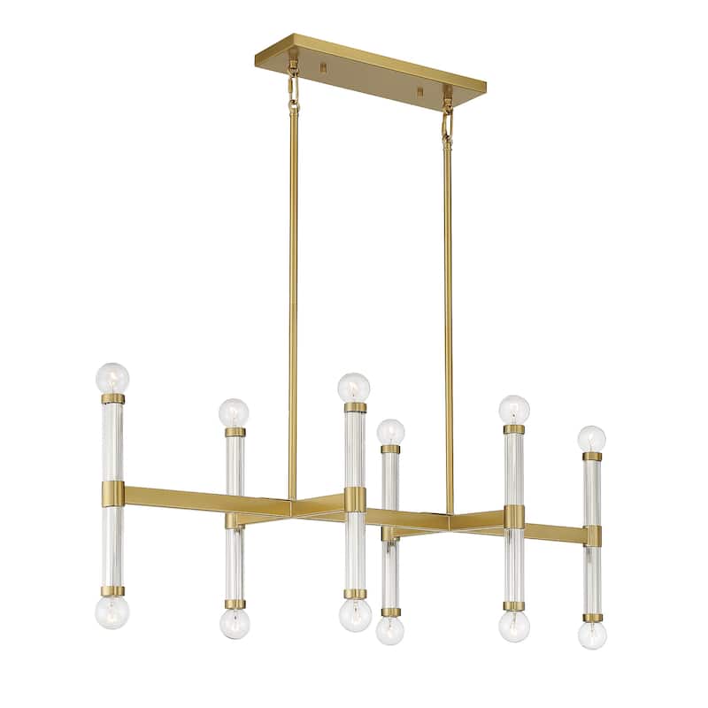 Kingsburg 12-Light Linear Chandelier (RELEASED)