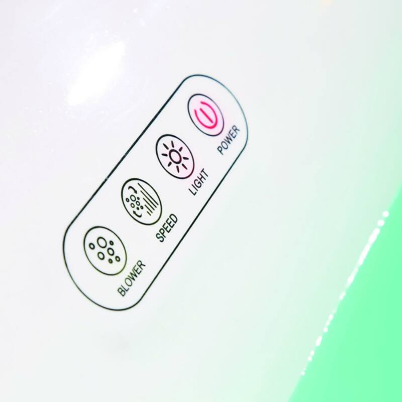 Eago 70-7/8" Air Bathtub for Free Standing Installation