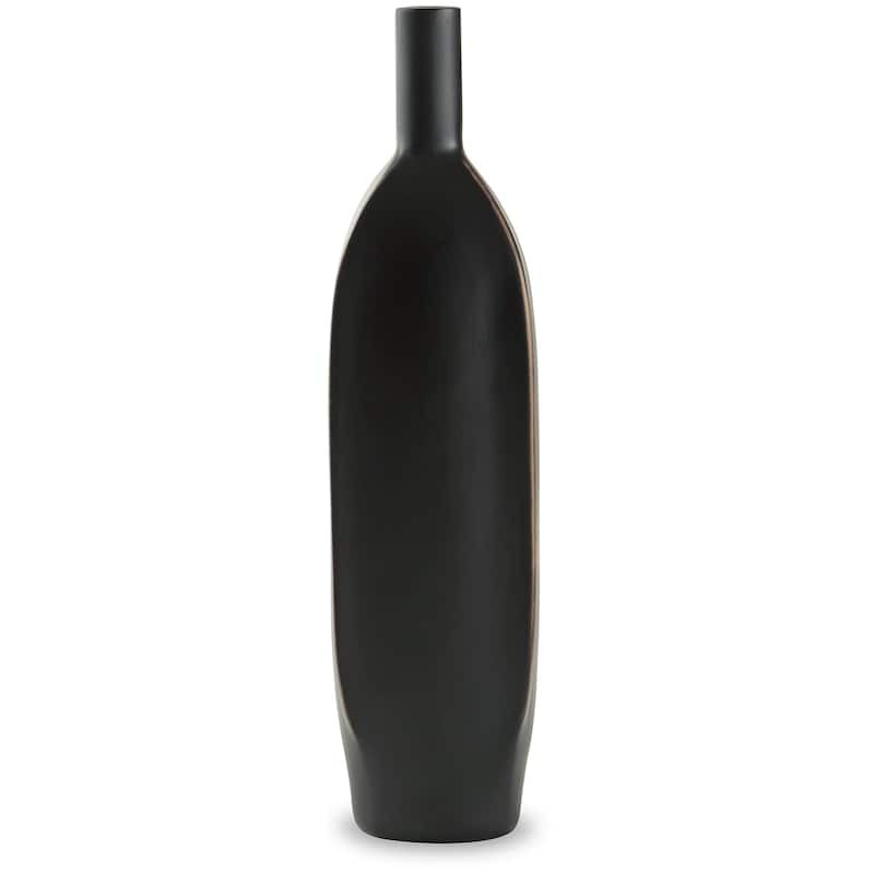 Signature Design by Ashley Rhaveney Black Vase (Set of 3)