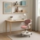 preview thumbnail 14 of 34, Ergonomic Kids Desk Chair with Rotating Footrest | Growing Office Chair with Adjustable Seat and Lumbar Support
