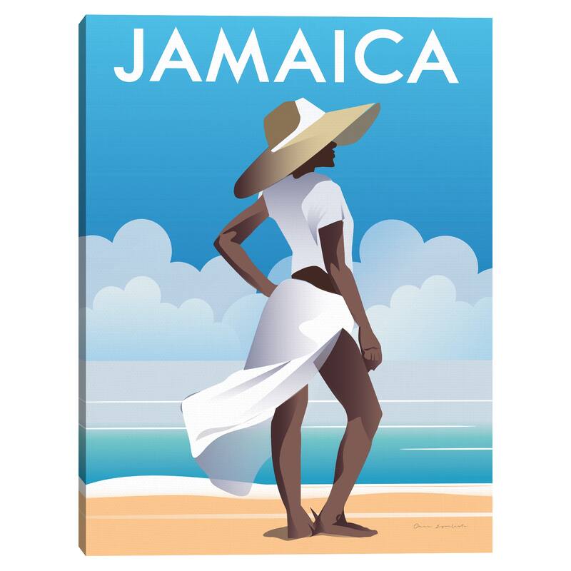 Jamaica Canvas Art Print