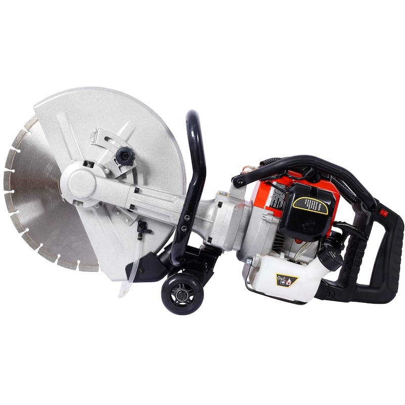 52cc 2 Stroke gas powered concrete Cut Off Saw Gasoline Grinder with blade ,EPA APPROVED