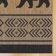 preview thumbnail 3 of 7, Gertmenian Paseo Orin Chestnut Brown Rustic Tribal Bear Indoor/ Outdoor Area Rug