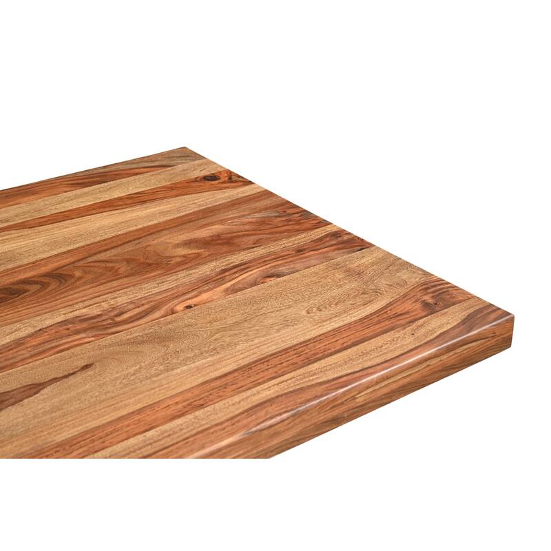 Jordan 75" Solid Wood Pedestal Dining Table