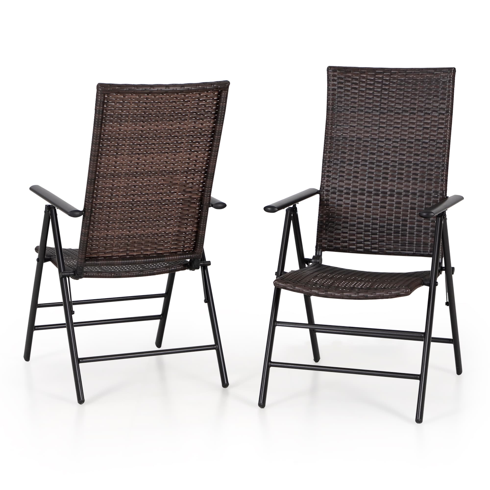 Barrington wicker folding patio chair online