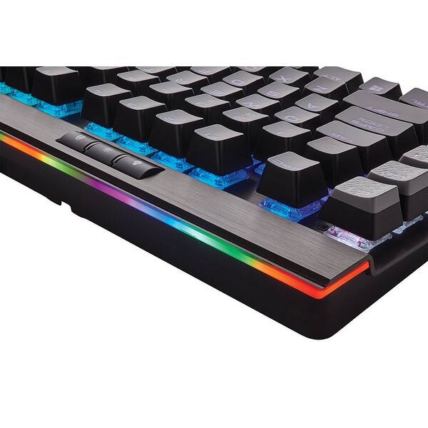 Corsair Gaming K95 Rgb Platinum Mechanical Keyboard Cherry Mx Speed Gunmetal Ch Na Overstock Corsair Gaming K95 Rgb Platinum Mechanical Keyboard Cherry Mx Speed Gunmetal Ch Na Overstock