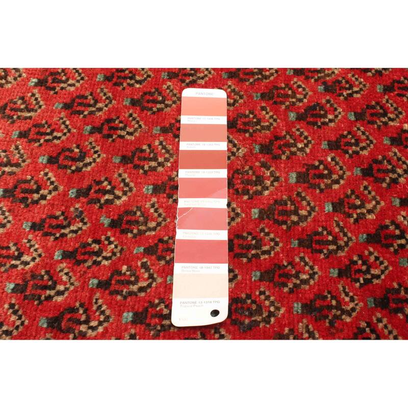 ECARPETGALLERY Hand-knotted Andelz Red Wool Rug - 3'1 x 5'10