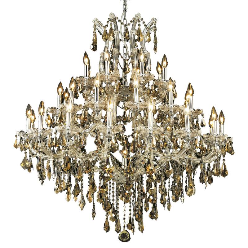 Fleur Illumination 37 light Chrome Chandelier