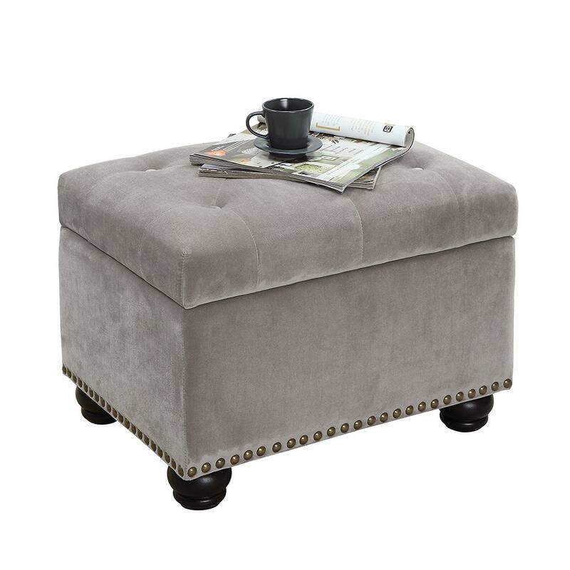 Convenience Concepts Designs4Comfort 5th Avenue Storage Ottoman