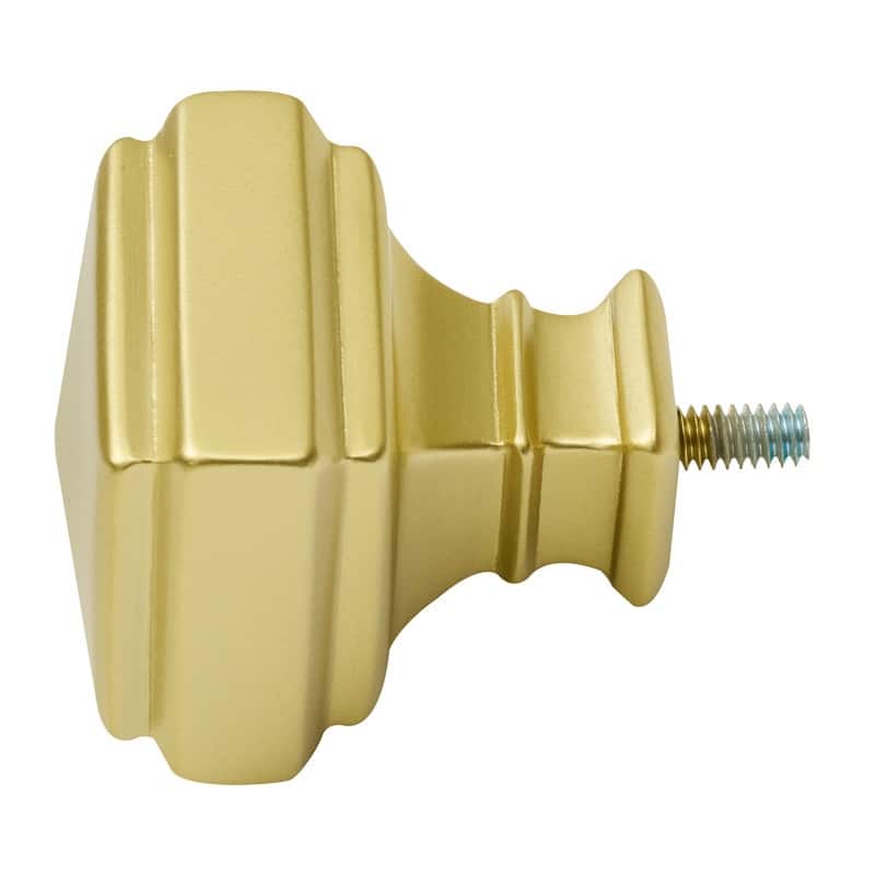 UTOPIA ALLEY Wall Mounted 5/8 Inch Curtain Rod - Curtain Rods For Windows