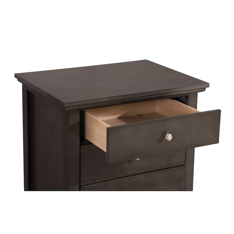 Hammond 3-drawer Wooden Nightstand