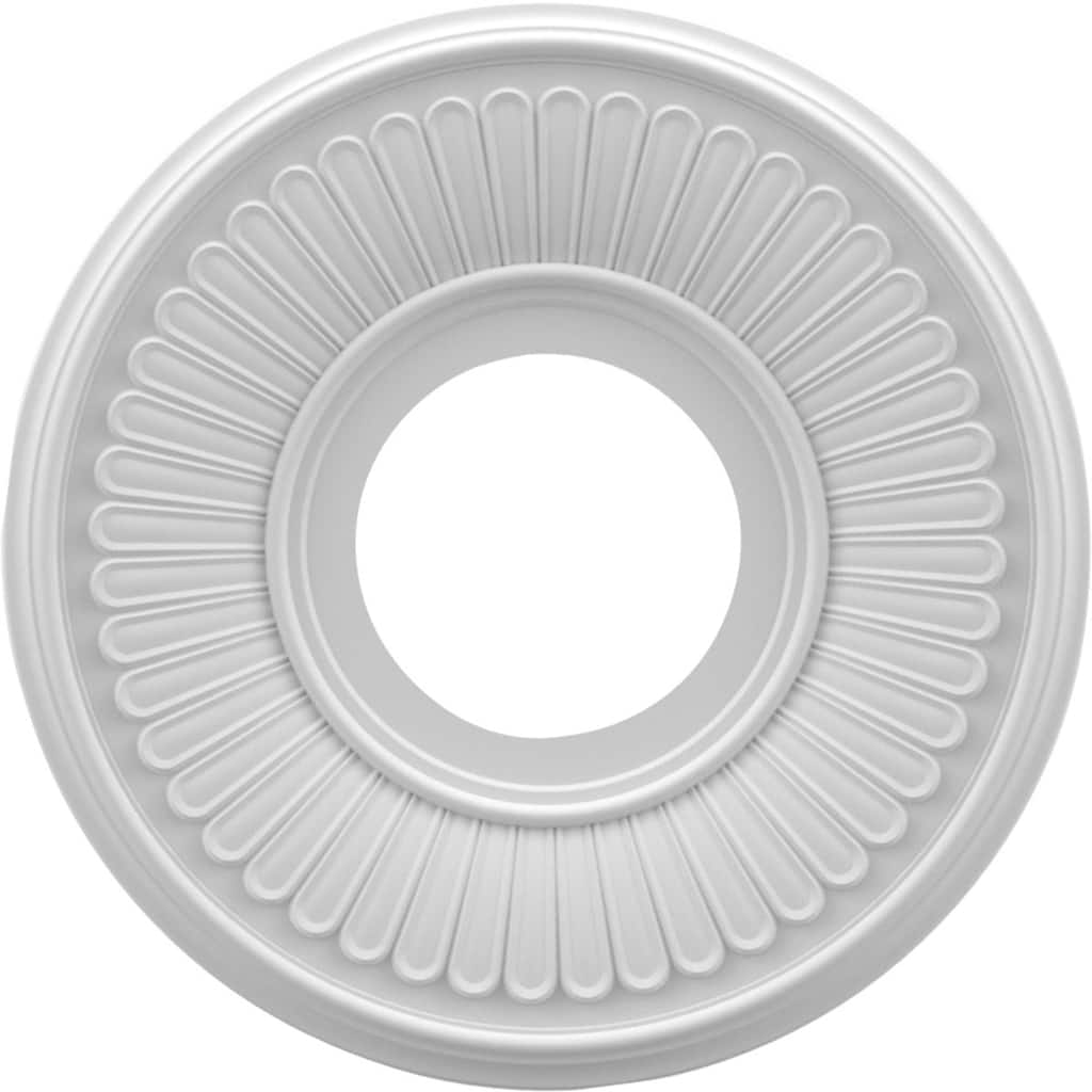 3 1/2" Inside Diameter - Berkshire Thermoformed PVC Ceiling Medallion