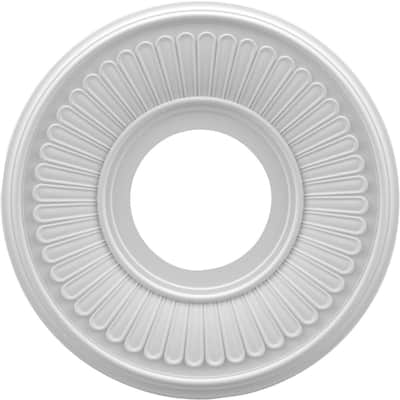 3 1/2" Inside Diameter - Berkshire Thermoformed PVC Ceiling Medallion