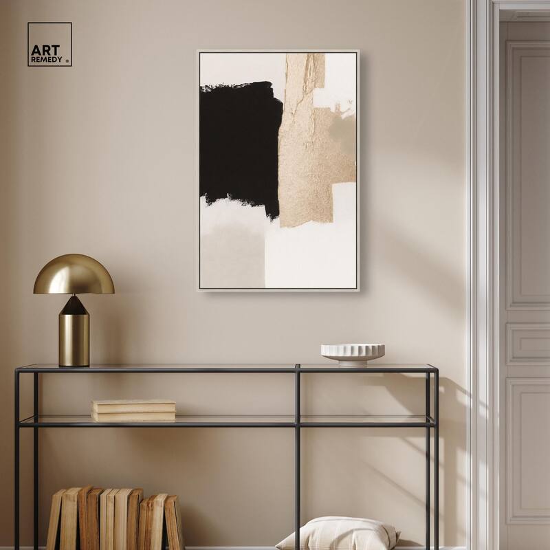 Earth and Ink II Canvas by Art Remedy