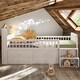 preview thumbnail 1 of 7, Space-Saving Twin House Loft Bed with LED and Storage,White White